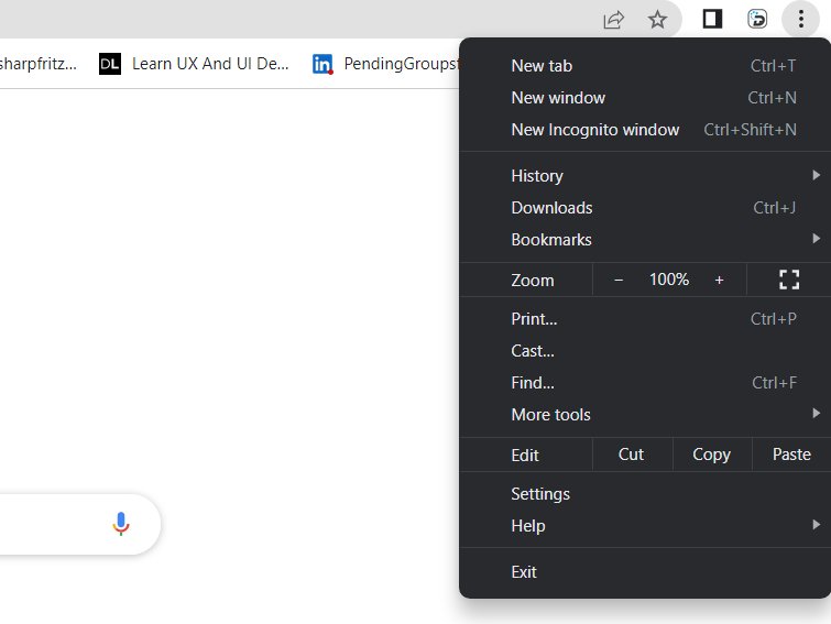 Chrome Browser Options